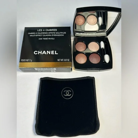 NWT🌷CHANEL LES 4 OMBRES Multi-Effect Quadra Eyeshadow in “#226 Tisse Rivoli” - Picture 3 of 7
